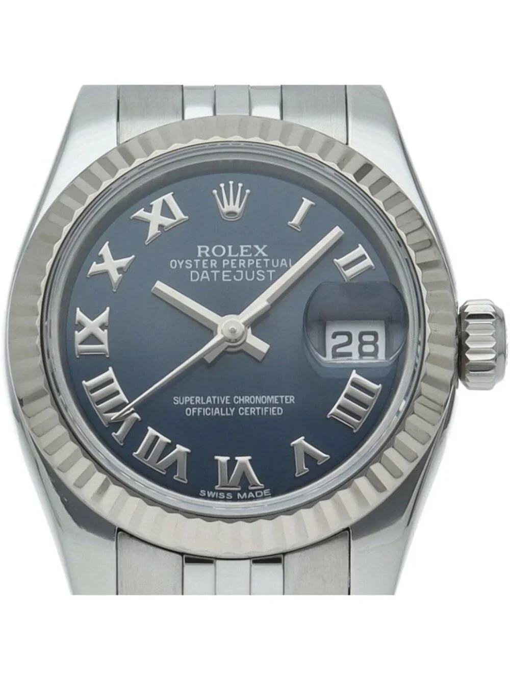 Rolex Datejust 26 Watch Jubilee 18k White Gold SS